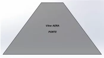 VITRE AERA PORTE SCHEMA