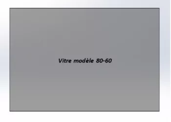 VITRE AUTONETTOYANTE 80-60 LOFT LINEO INSERT